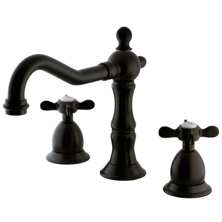 Kingston Brass KS1975BEX 8" Widespread Bathroom Faucet, Oil Rubbed Bronze KS1975BEX